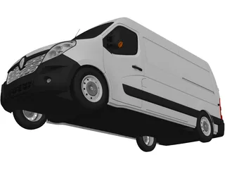 Renault Master (2017) 3D Model