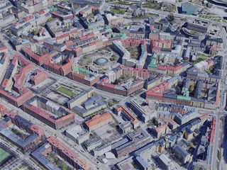 Helsinki City, Finland (2019) 3D Model