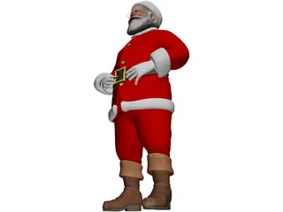 Santa Claus 3D Model