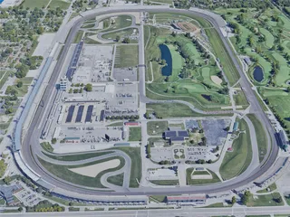 Indianapolis Motor Speedway (2019) 3D Model
