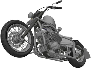 Yamaha Bobber 3D Model