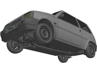 VAZ 1111 Oka 3D Model