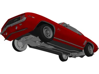 Chevrolet Camaro Z28 Cabrio (1969) 3D Model