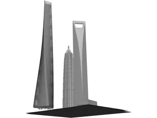 Shanghai Tower 3D Model