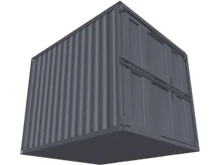 Container 10ft 3D Model