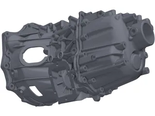 ZF Truck Transmission 3D Model