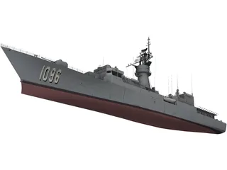 USS Knox 3D Model
