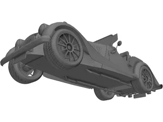 Morgan Roadster 3D Model