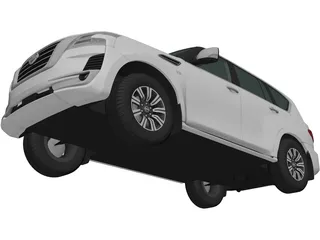 Nissan Patrol Ti L (2020) 3D Model