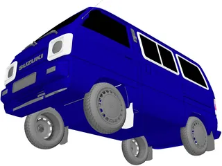 Suzuki Super Carry 3D Model