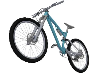 Trail Bike 3D Model