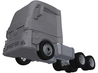 Mercedes-Benz Actros 3D Model