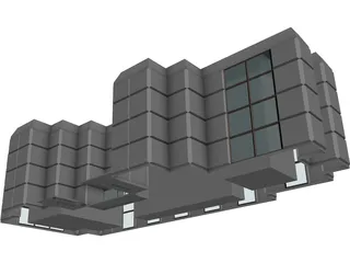 Office Building 3D Model