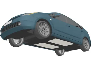 Toyota Prius 3D Model