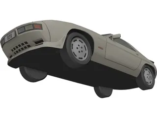 Porsche 928 S 3D Model