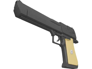 Desert Eagle 3D Model