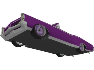 Pontiac GTO Convertible (1967) 3D Model