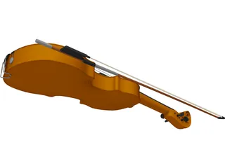 Violin 3D Model