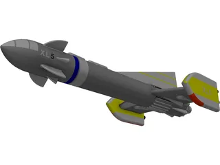 Fireball XL5 3D Model