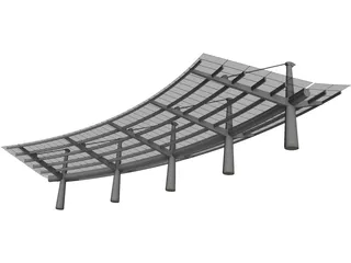 Building Canopy 3D Model