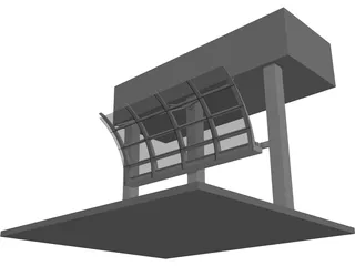 Building Canopy 3D Model