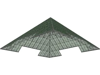 Building Pyramid 3D Model