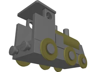 Locomotive 3D Model