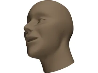 Human Head 3D Model