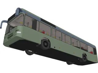 City Bus 3D Model