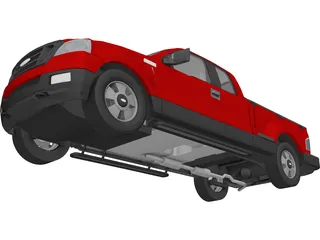 Ford F150 Pickup 3D Model