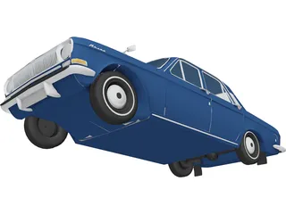 GAZ-24 Volga 3D Model