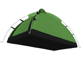 Tent 3D Model