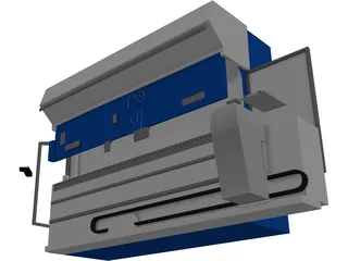 Folding Machine 3D Model