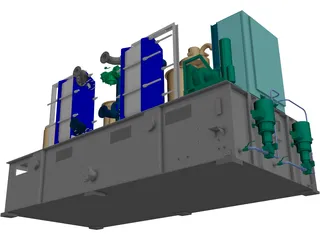 Oil Module 3D Model