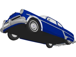 Hudson Hornet (1950) 3D Model