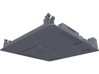 Gigabyte GA-H55N-USB3 Motheboard 3D Model