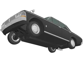 Toyota Crown (1967) 3D Model