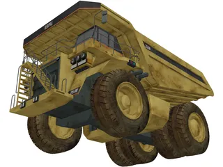 Caterpillar 257M 3D Model