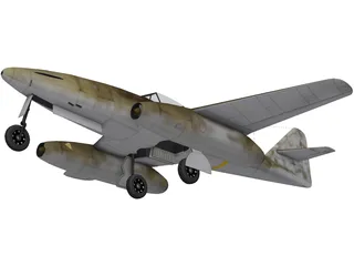 Messerschmitt ME-262 3D Model