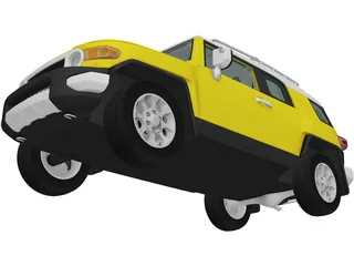 Toyota FJ Cruiser (2010) 3D Model