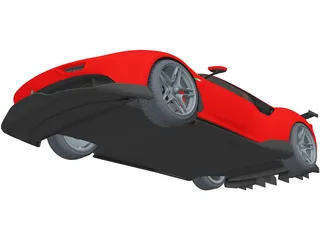 Ferrari P80C (2019) 3D Model