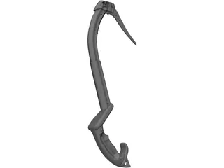 Ice Axe 3D Model