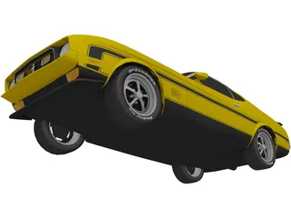 Ford Mustang Mach 1 (1971) 3D Model