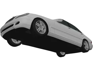 Mercedes-Benz S500 (2004) 3D Model