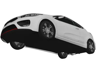 Kia Pro Ceed GT (2014) 3D Model
