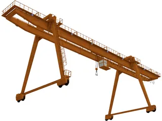 Crane 3D Model