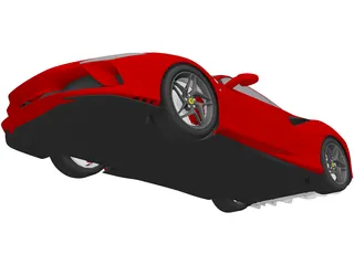 Ferrari F8 Tributo 3D Model