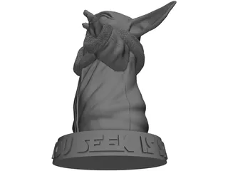 Baby Yoda 3D Model