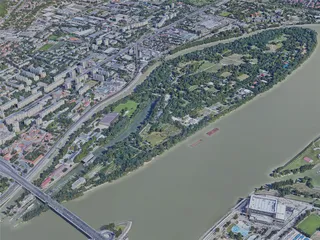 Budapest City North, Hungary (2019) 3D Model