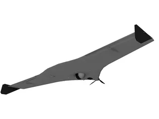 ZALA 421-04 UAV 3D Model